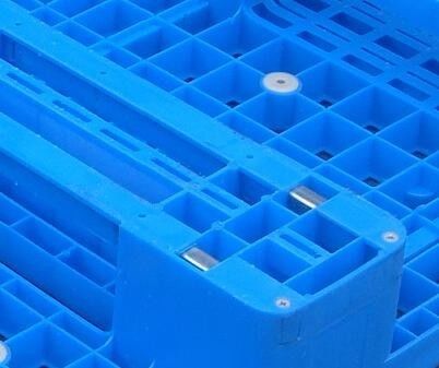 Raw Material HDPE or PP 1200x1000 Plastic Pallet Durable Euro Perforated Face Design