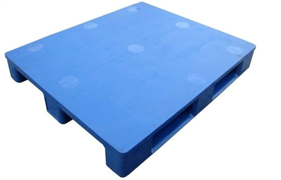 Antislip HUADING Three Skids EU HDPE 1200*800mm Plastic Pallet in Requested Color