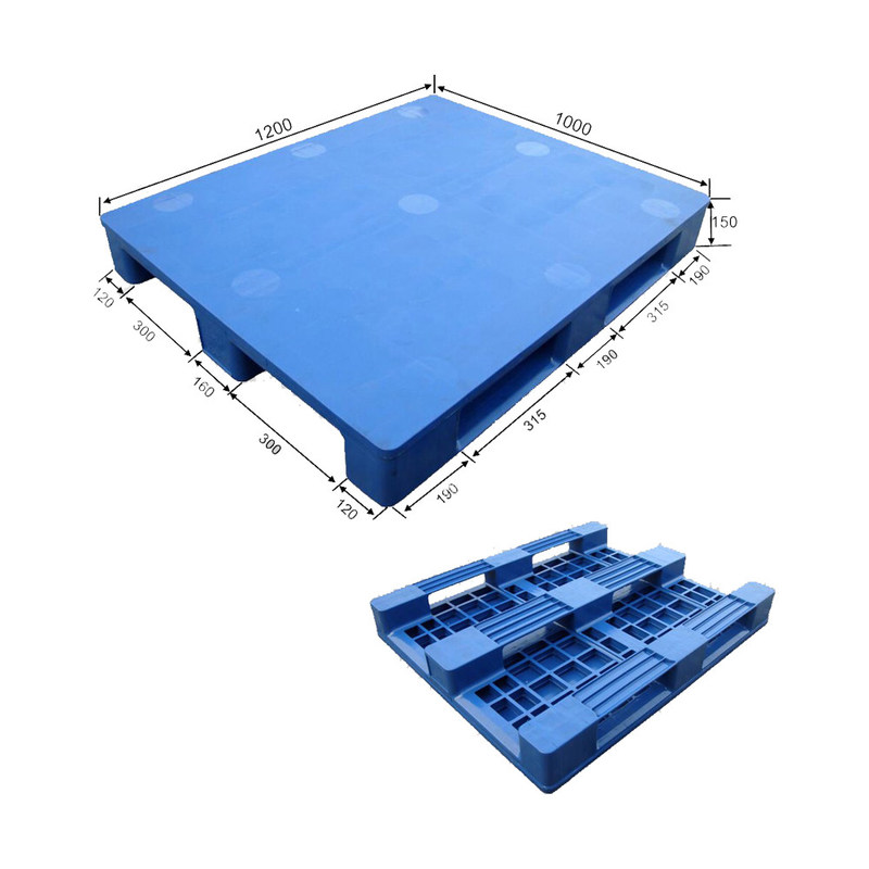 1200x1200 Single Faced Euro Pallet for Heavy Duty Industrial Storage and Shipping 1T Rack Load